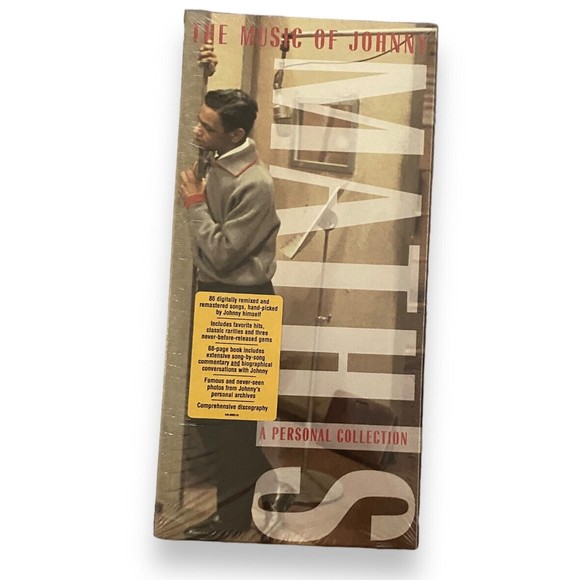 The Music of Johnny Mathis: A Personal Collection 4 CD Box Set 1993 NEW SEALED